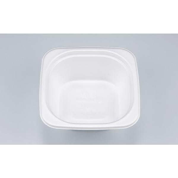 【蓋付き】RF角丼内17(ホワイト) 【本体600本・蓋600本セット】